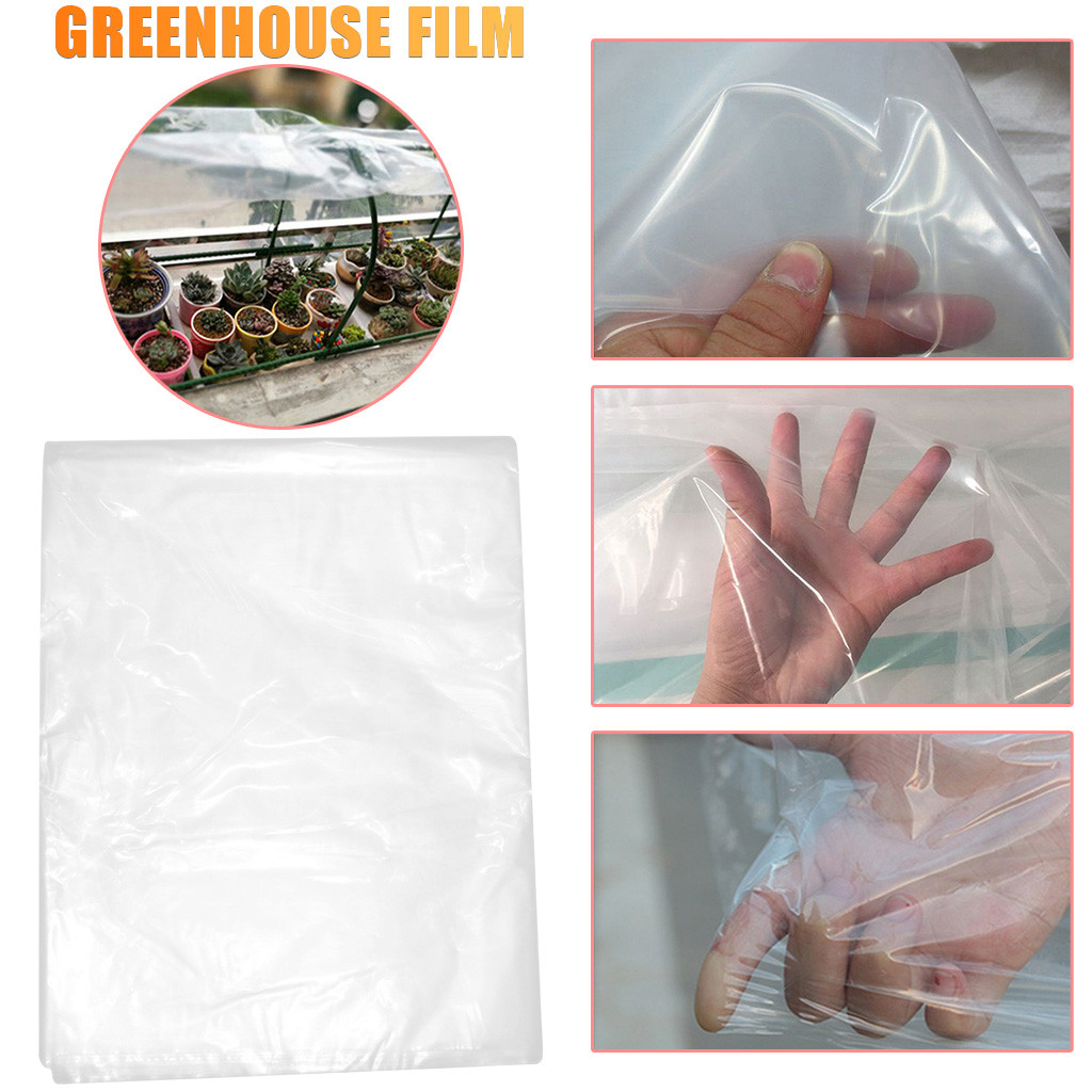 Greenhouse Plastic Film - Transparent Hot House Vegetable Greenhouse Agricultural
