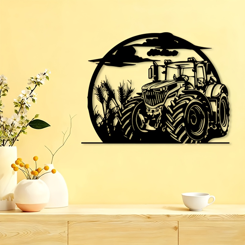 Agriculture Farm House - Brand Rustic Tractor Metal Wall Art