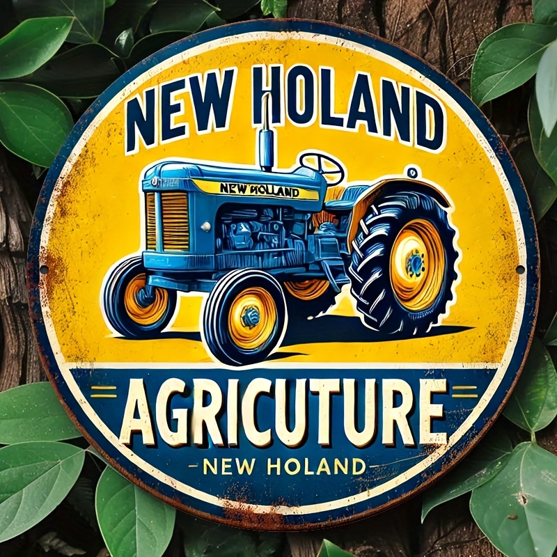 Wooden Sign New Holland Agricu - Agriculture Farm House ulasan dan harga