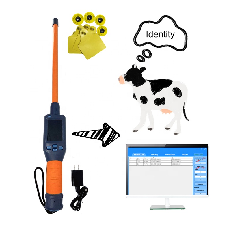 134.2kHz ISO11784/5 RFID Stick - Livestock Ear Tag ulasan dan harga