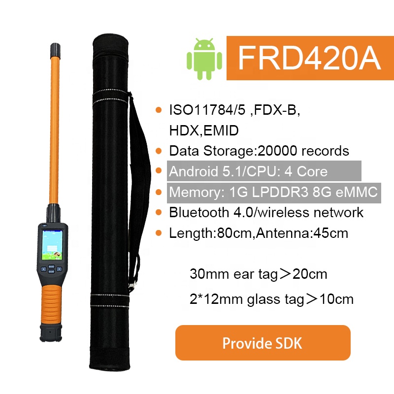 134.2kHz ISO11784/5 RFID Stick - Livestock Ear Tag ulasan dan harga