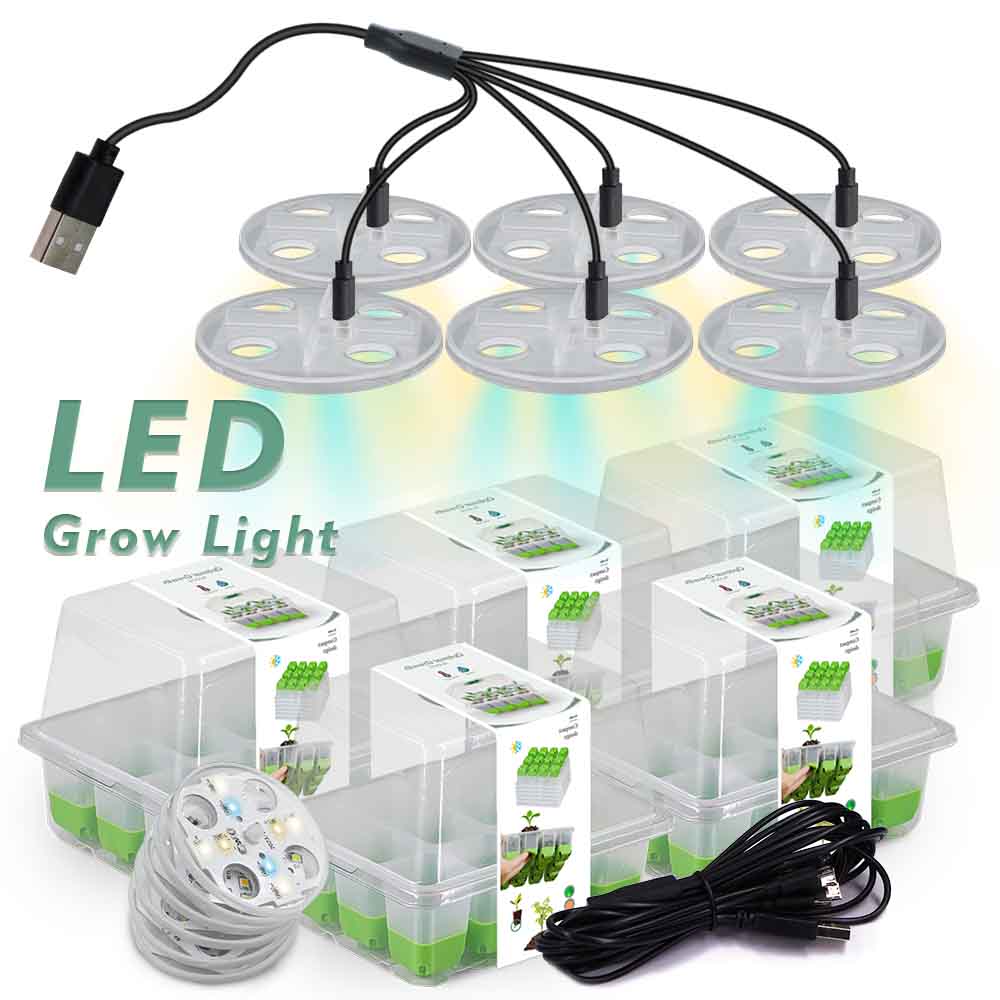 LED Grow Light Seedling Starte - Greenhouse Plastic Film ulasan dan harga