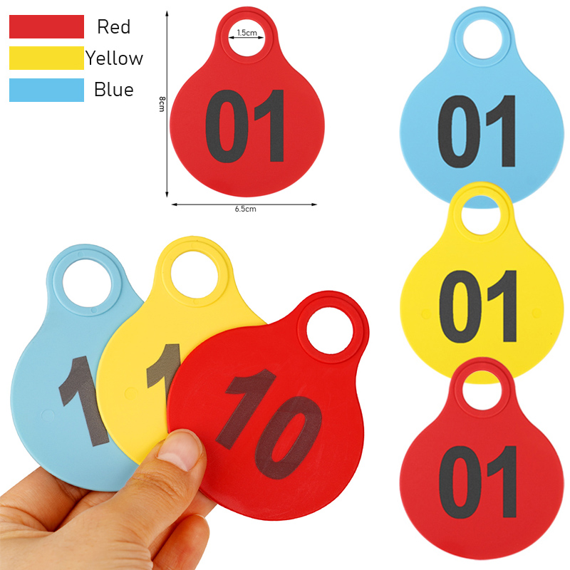 50Pcs Livestock Tpu Cow Ear Ta - Livestock Ear Tag ulasan dan harga