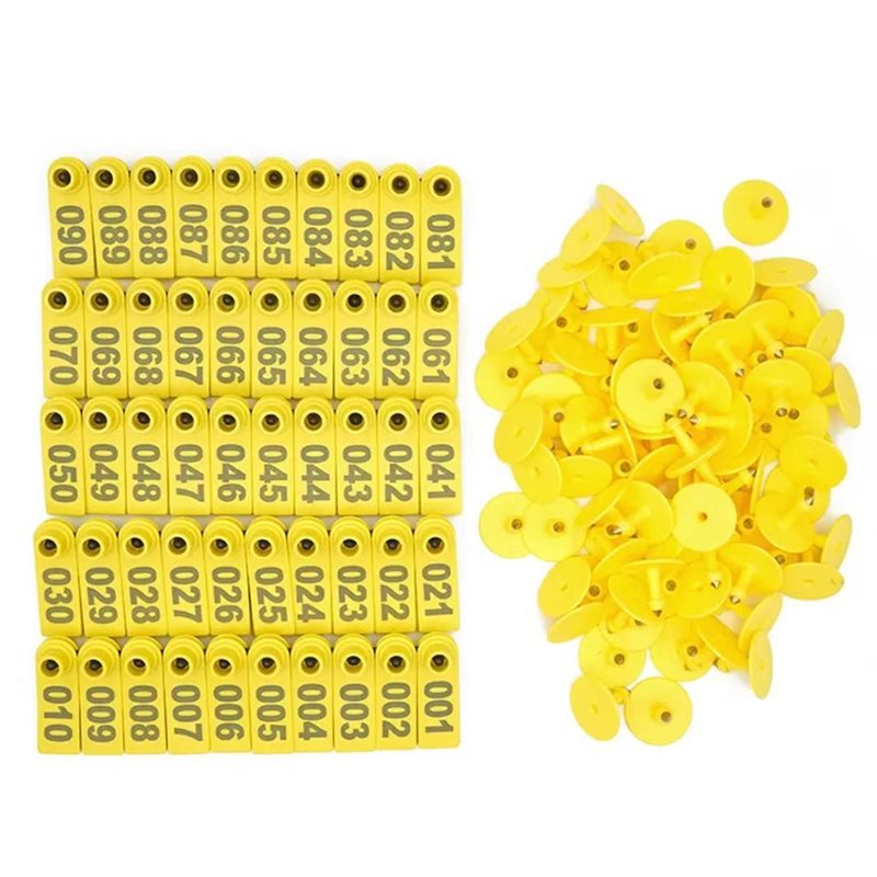AB41-Sheep Ear Tags Numbers 00 - Livestock Ear Tag ulasan dan harga