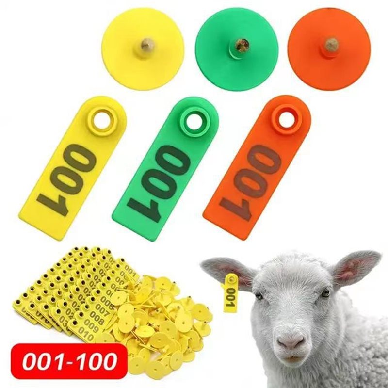 AB41-Sheep Ear Tags Numbers 00 - Livestock Ear Tag ulasan dan harga