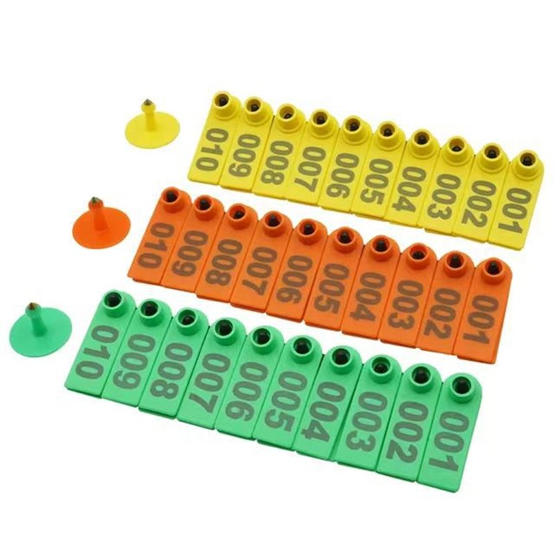 AB41-Sheep Ear Tags Numbers 00 - Livestock Ear Tag ulasan dan harga