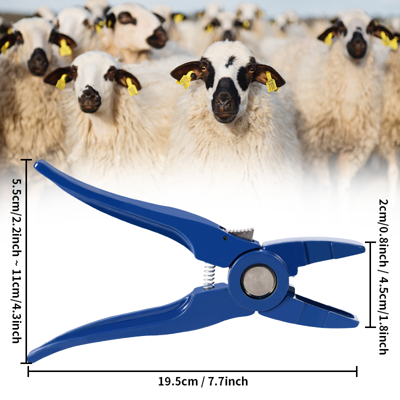 100pcs Integrated Sheep Ear Ta - Livestock Ear Tag ulasan dan harga