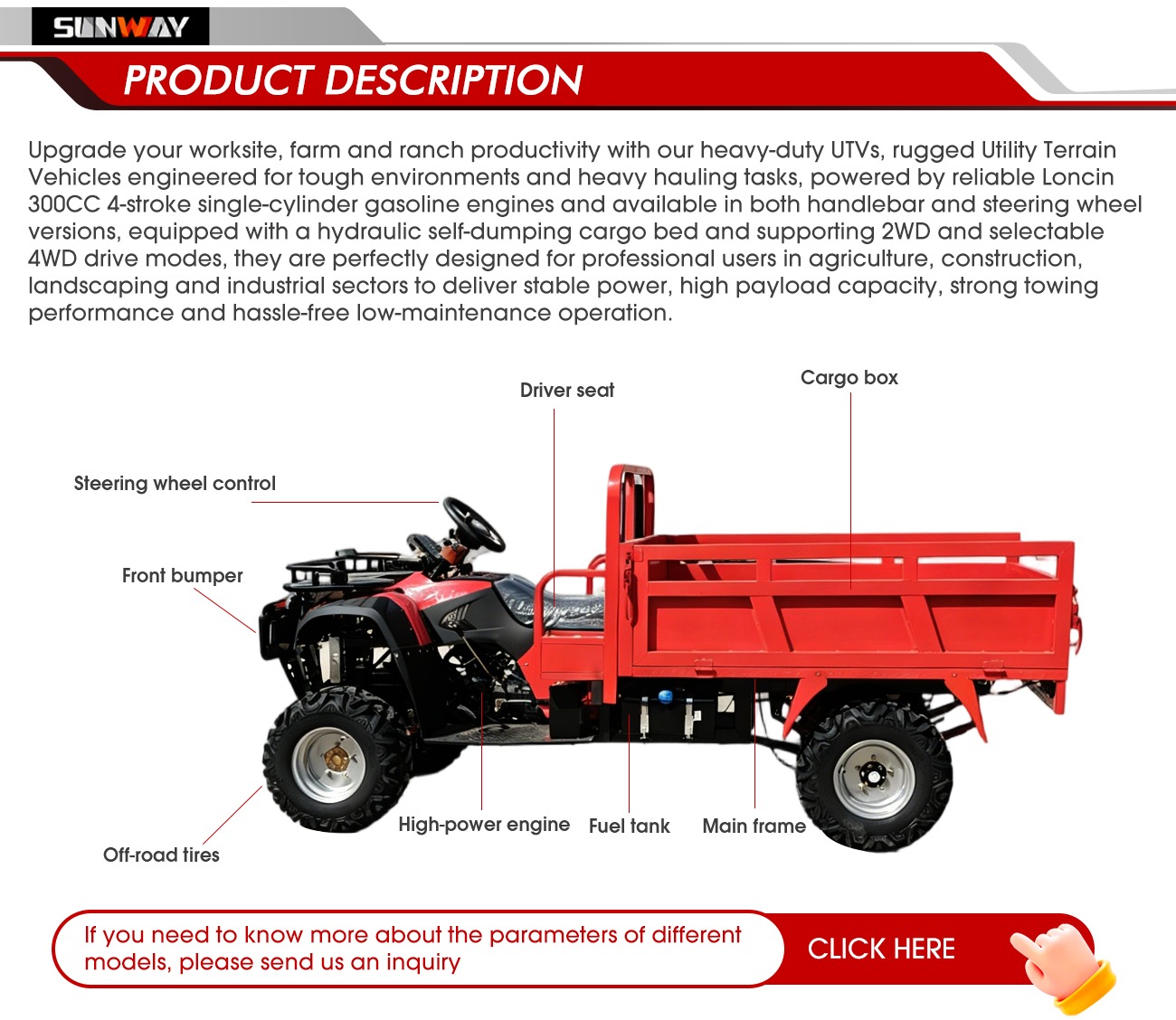 Agricultural All Terrain Vehic - Agriculture Farming Working Model ulasan dan harga