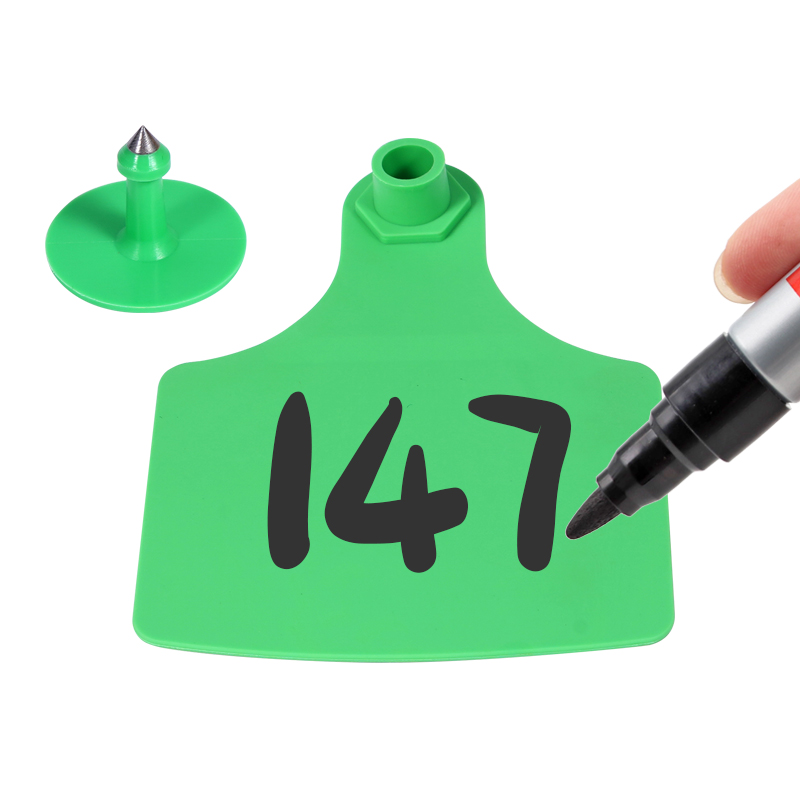 100Pcs Cow Ear Tag Large Size  - Livestock Ear Tag ulasan dan harga