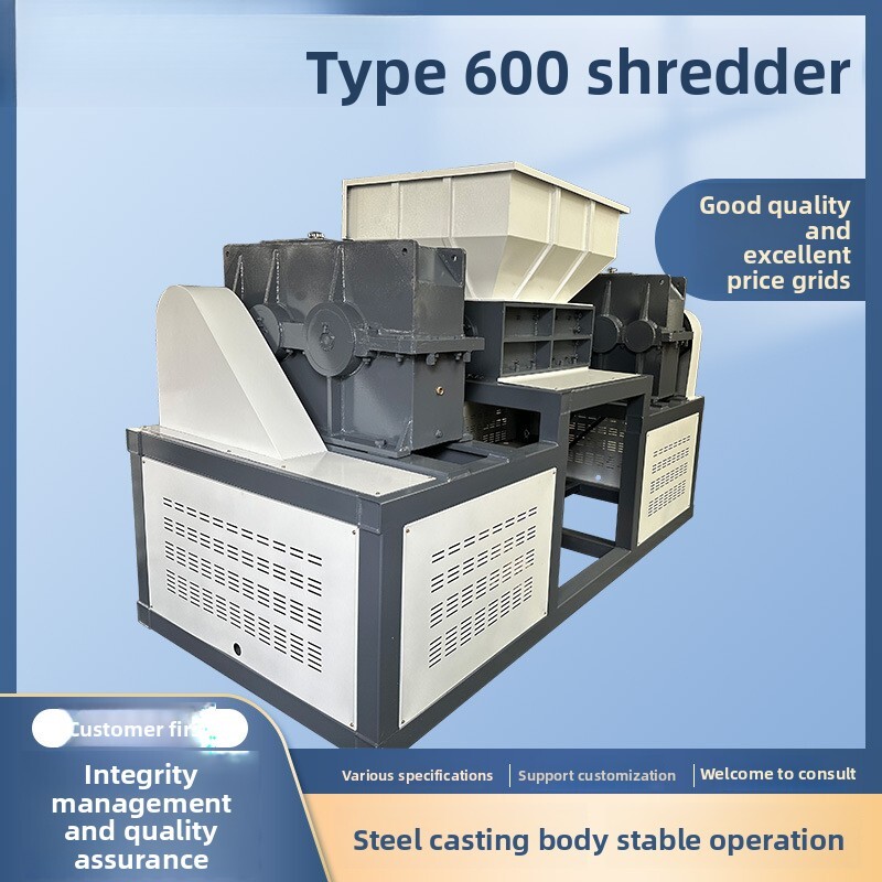600 Type Metal Shredder Double - Greenhouse Plastic Film ulasan dan harga