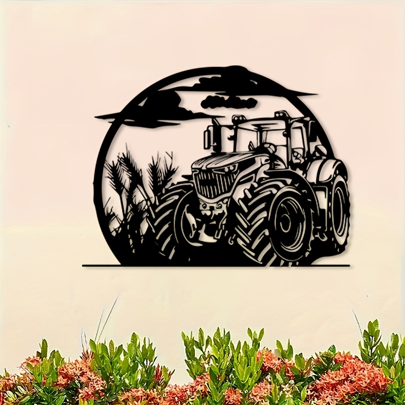 Brand Rustic Tractor Metal Wal - Agriculture Farm House ulasan dan harga