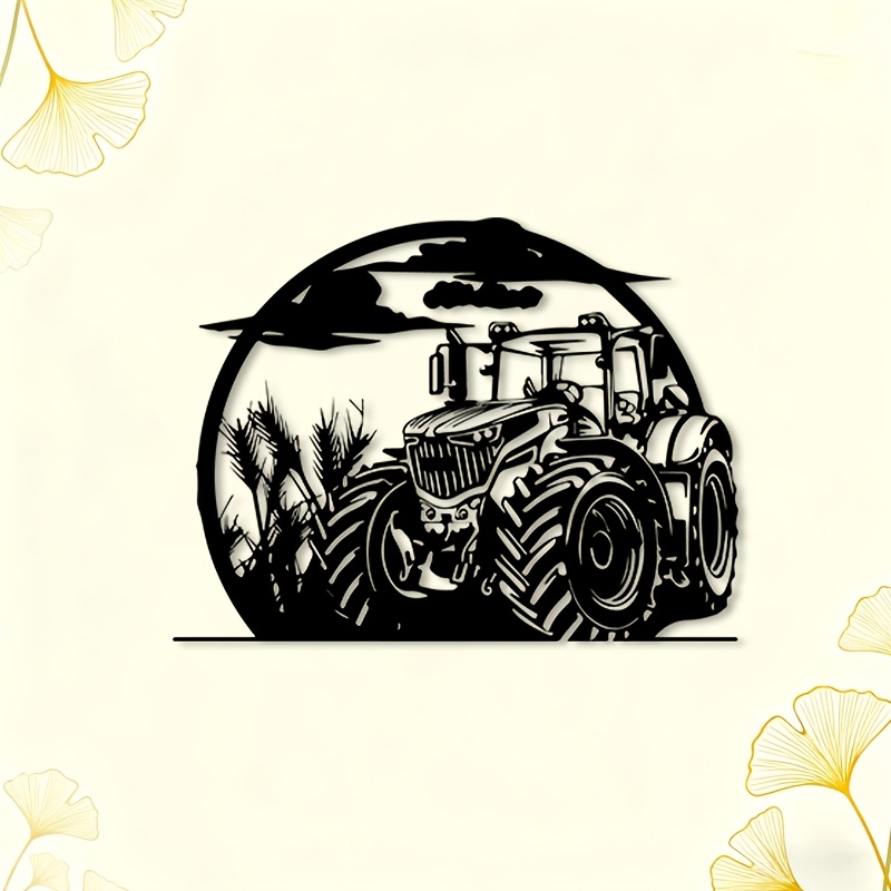Brand Rustic Tractor Metal Wal - Agriculture Farm House ulasan dan harga