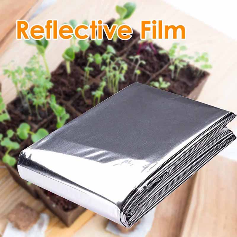 1-10 PCS Garden Silver Mylar F - Greenhouse Plastic Film ulasan dan harga