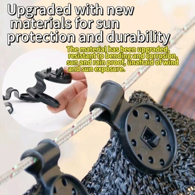 Shade Cloth Plastic Snap Clips - Greenhouse Plastic Film ulasan dan harga
