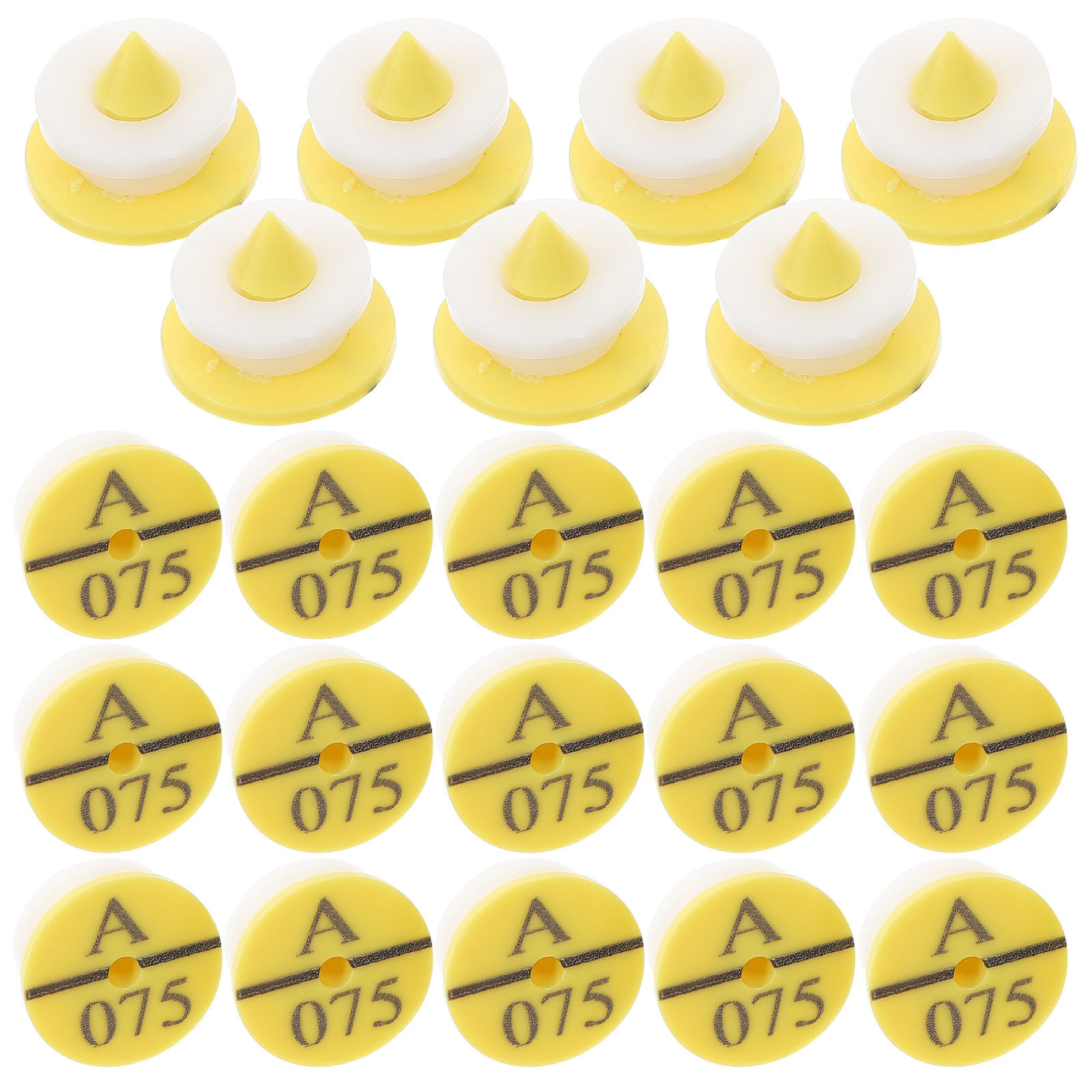 50Pcs Rabbit Ear Tags Reliable - Livestock Ear Tag ulasan dan harga